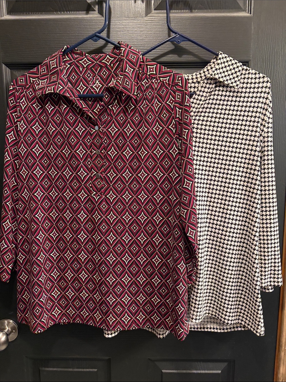 2 - 212 Collection Women’s 3 button shirts